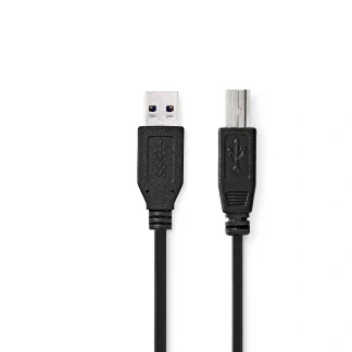 Afbeelding van USB A naar B kabel 2 meter 3.0 (100% koper)