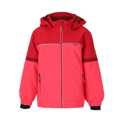 Afbeelding van Zigzag Winterjas voor kinderen, Maat: 128, Crimson