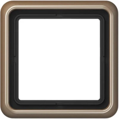 Afbeelding van JUNG AFDEKRAAM 1V BRONS CD581GB