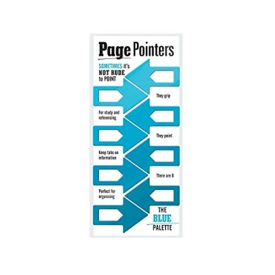 Afbeelding van Pointers pagina Markers blauw