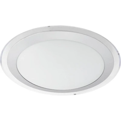 Afbeelding van EGLO Competa 1 Wand/Plafondlamp Lichts Ø335mm. Wit, Zilver, Helder