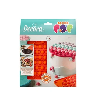 Afbeelding van Decora Silicone Mal DecorPop rond 19x17cm