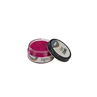 Afbeelding van TRG schoencrème met bijenwas magenta 50 ml