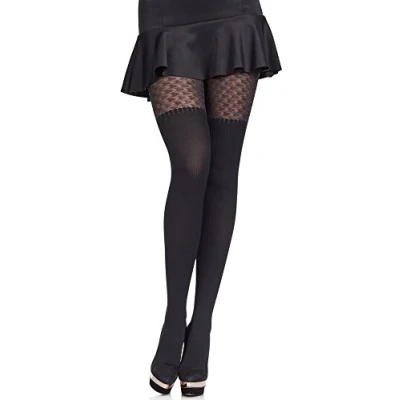 Afbeelding van Merry Style Dames Panty 60 DEN Halsterloos Polyamide MS GB 371 Zwart M