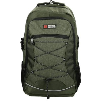 Afbeelding van Enrico Benetti Yellow Stone 17&#039;&#039; Laptop Rugzak olijf
