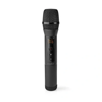 Afbeelding van Nedis Draadloze Microfoonset MPWL200BK Zwart Black