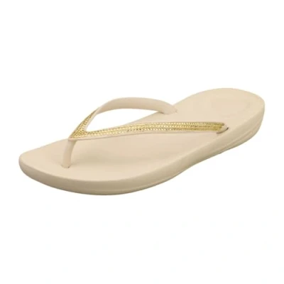 Image de Fitflop Iqushion Sparkle, tongs femme, Beige pierre, 38 EU, EU