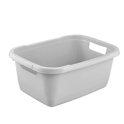 Afbeelding van keeeper Wasbak, duurzaam kunststof, 32 l, Aenna, Nordic Grey