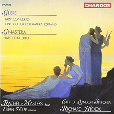 Afbeelding van Eileen Hulse, Rachel Masters, City Of London Sinfonia Gliere &amp; Ginastera: Harp Works (CD)
