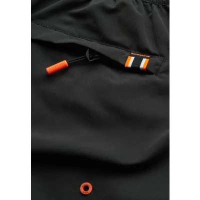 Afbeelding van Superdry Board Zwemshorts, Heren, Maat: Medium, Black