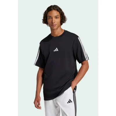 Afbeelding van adidas Essential Three Stripes Single Jersey T shirt voor heren (1 stuk)