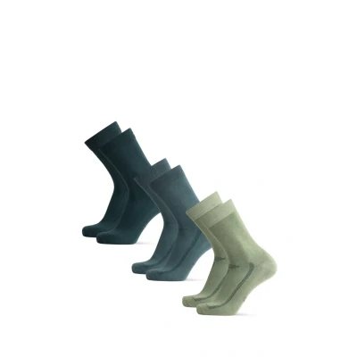 Afbeelding van Danish Endurance 3PACK Ultrasoft Sokken, Maat: 43 47, green