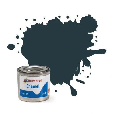 Afbeelding van Humbrol Emailleverf Mat 14 ml No. 67 Tank Grey