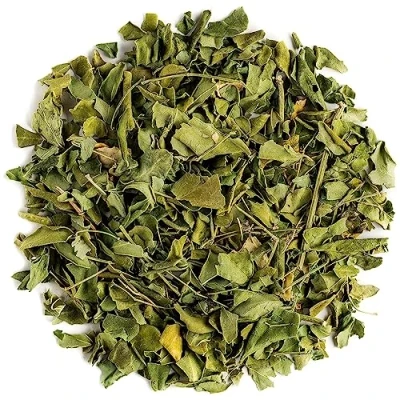 Image de Moringa Oleifera Bio Tisane Infusion Feuilles L’Arbre Raifort Benzolivier Néverdier Feuille De Le Tisana
