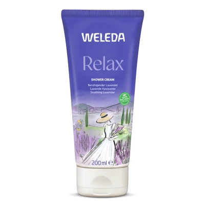 Afbeelding van Weleda Aroma Shower Relax Douchecrème 200ml