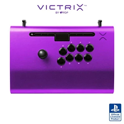Image de Manette Pdp Victrix PRO FS Fightstick pour PS5 Violet