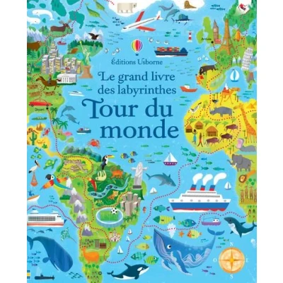 Image de Le grand livre des labyrinthes Tour du monde