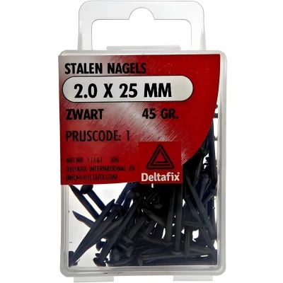 Afbeelding van Stalen nagels prof 2,0x25mm 45gr Deltafix