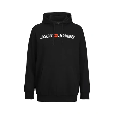 Afbeelding van Jack &amp; Jones Hoodie, Heren, Maat: 3XL, Black detailreg fit
