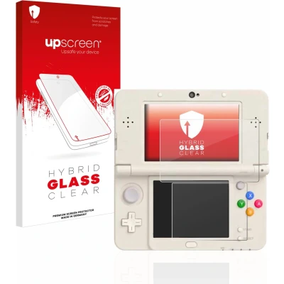 Afbeelding van upscreen Scratch Shield gepantserde glasfolie (DSi XL), Andere spelaccessoires, Transparant