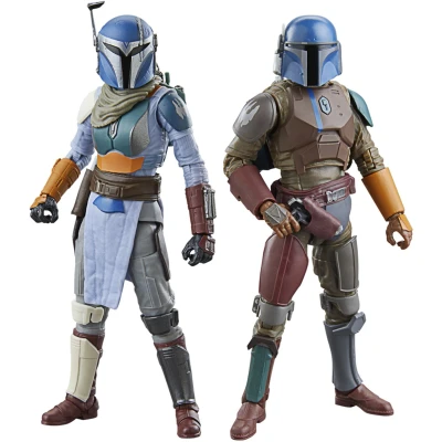 Afbeelding van Star Wars: The Mandalorian Black Series Action Figure 2 Pack Shriek Hawk Trainers 15 cm