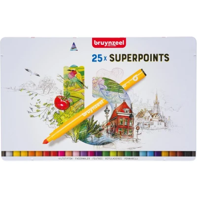 Afbeelding van Bruynzeel viltstift Expression, doos van 25 stuks