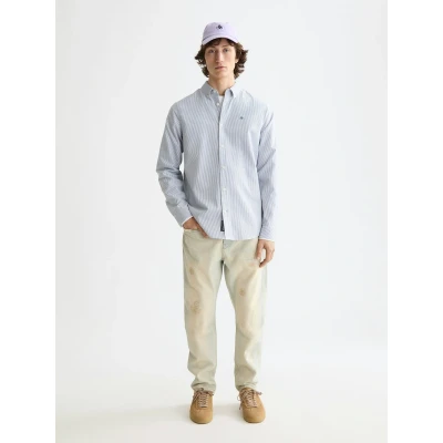 Afbeelding van Scotch &amp; Soda LEFT Chest LOGO Sweater, Heren, Maat: Small, Peacoat
