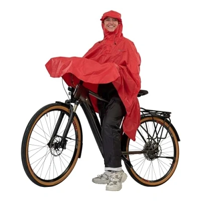 Afbeelding van Mac In A Sac Lowland Fietsponcho Rood