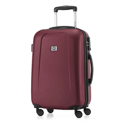 Afbeelding van HAUPTSTADTKOFFER Bruiloft Bagage Trolley koffer met 4 wielen, Borgoña, ca. 55 cm