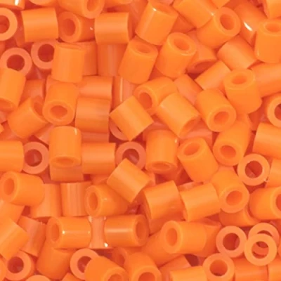 Afbeelding van Vaessen Creative Strijkparels, oranje, 1100 stuks DIY voor kinderen, sieraden maken, decoratie, huis en andere creatieve vrijetijdsideeën, 5 mm