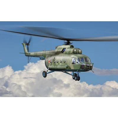 Afbeelding van 1:48 Trumpeter 05814 Mi 17 Hip H Helicopter Plastic Modelbouwpakket