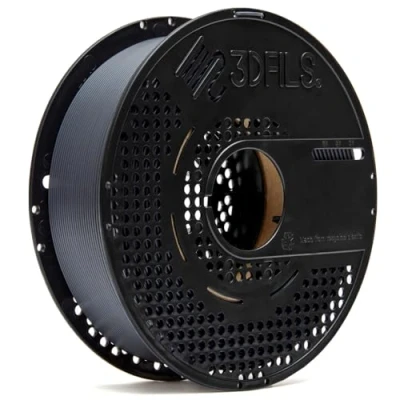 Afbeelding van 3DFILS PLA filament voor 3D printen Neat Winding esdraad Max: 1,75 mm, 1 kg, grafiet