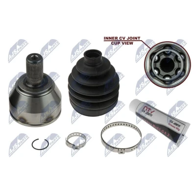 Afbeelding van NTY NPZ FR 016 Homokineet Vooras rechts, links FORD: Focus 2 Kombi, VOLVO: V50