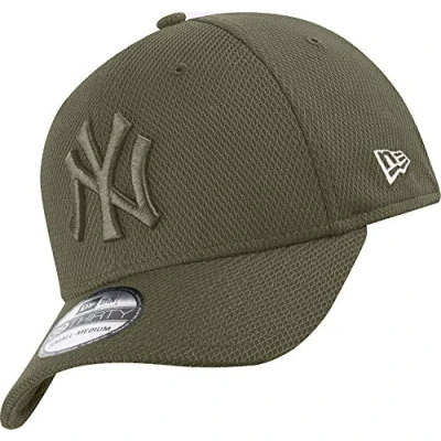Afbeelding van New Era York Yankees 39thirty Stretch Cap Diamond Tonal Olive S M