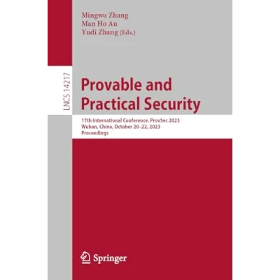 Afbeelding van Lecture Notes in Computer Science Provable and Practical Security