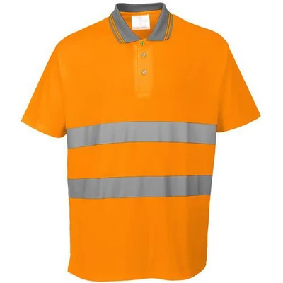 Image de Polo haute visibilité en coton S171 Portwest