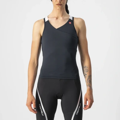 Afbeelding van Fietstop Castelli Solare Dames maat Xs Zwart