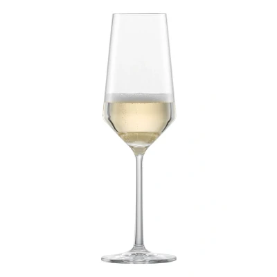 Afbeelding van Schott Zwiesel Pure Champagneglas 30 Cl Set Van 2 Transparant