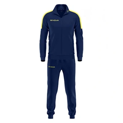 Afbeelding van Givova, Mannen, Sportbroek, Dres Tuta Revolution czarno żółty TR033 1007 XS (XS), Geel, Zwart,