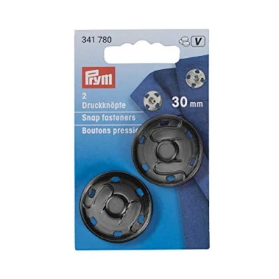 Afbeelding van PRYM AANNAAIDRUKKNOOP MESSING 30MM GESCHUT BRONS 1X2ST