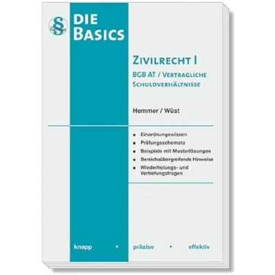 Afbeelding van Basics Zivilrecht I BGB AT und vertragliche Schuldverhältnisse