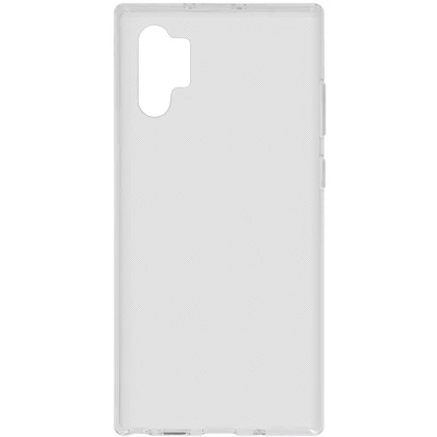 Afbeelding van Hoesje Siliconen Geschikt voor Samsung Galaxy Note 10 Plus Softcase Backcover smartphone Transparant