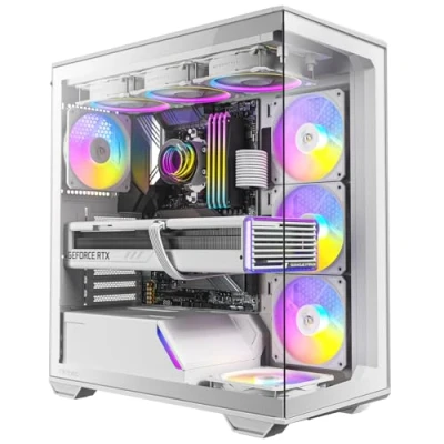 Afbeelding van Antec C3 ARGB Midi tower PC behuizing Wit Zijvenster