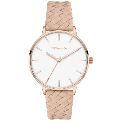 Afbeelding van Tamaris Horloge, Dames, Maat: One Size, Beige