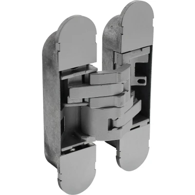 Afbeelding van GU Intersteel scharnier 130 x 30 mm zamak â zilvergrijs 3d verstelbaar