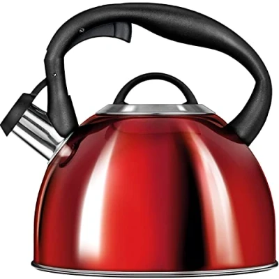 Afbeelding van Smile fluitketel rood