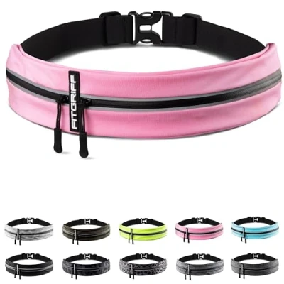 Afbeelding van Fitgriff® Hardloopriem voor mobiele telefoon, hardlooptas, heuptas, sportriem, loopriem joggen, hardlopen, sport, fitness, geschikt iedereen