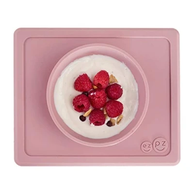 Afbeelding van EZ PZ, Kinderservies + bestek, ezpz Schaal Mini Happy Bowl