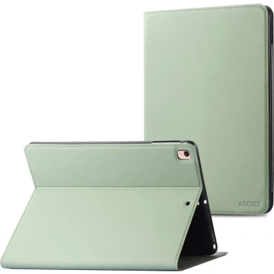 Afbeelding van Accezz Tablet Hoes Geschikt voor iPad 2017 (5e generatie) / Air 2 6e generatie (2018) Classic Case Groen