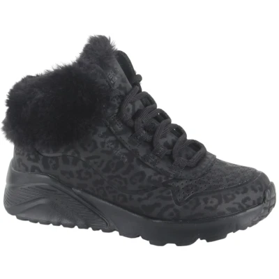 Afbeelding van Skechers Uno Lite Meisjes Sneakers Zwart